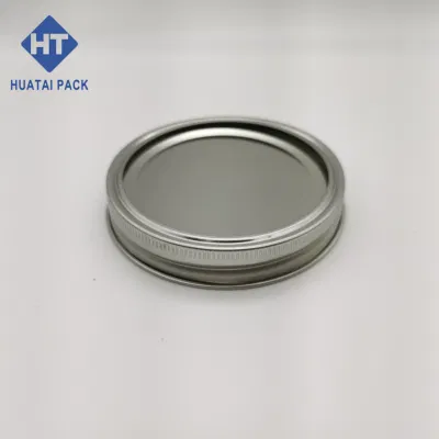 Coperchi per barattoli di vetro germogliati in acciaio inossidabile da 70 mm 86 mm, con anelli piatti e piastre da 2 pezzi